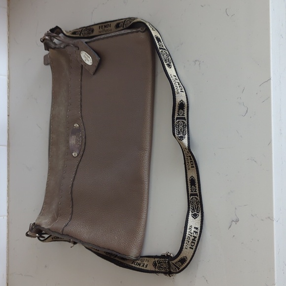 Fendi Selleria gray crossbody - vintage - Picture 11 of 16